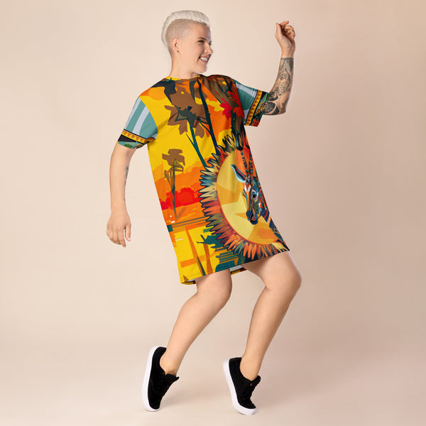 Gazelle Mama Africa T-Shirt Dress